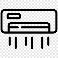 HVAC, cooling, ventilation, conditioning icon svg