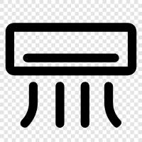 AC unit, cooling, home, repair icon svg