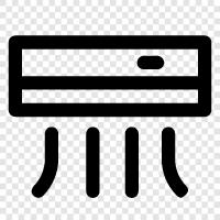 Refrigerator, Air Purifier, Heater Air, Air Conditioner icon svg