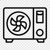 AC, air conditioning, AC unit, cooling icon svg