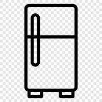 freezer, refrigerator repair, refrigerator maintenance, Refrigerator icon svg