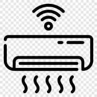 Klimaanlage, Heizung symbol