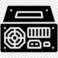 AC power supply, DC power supply, power supply, power supply unit icon svg