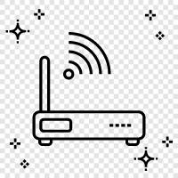 access, LAN, WAN, broadband icon svg