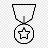 accolade, certificate, commendation, commendatory icon svg