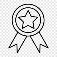 accolade, commendation, recognition, prize icon svg