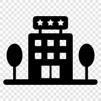 accommodation, hotel reservation, hotel booking, hotel reservation online icon svg