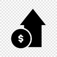 accounting, investment, banking, stock market icon svg