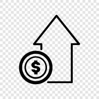 accounting, investment, banking, stock market icon svg