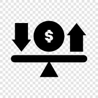 accounting, investment, stocks, bonds icon svg