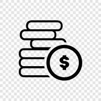 accounting, investment, stock, portfolio icon svg