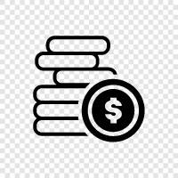 accounting, investment, retirement, stocks icon svg