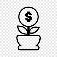 accounting, investment, banking, stock market icon svg