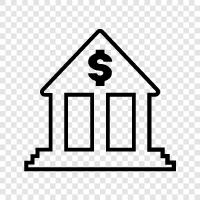 accounting, investing, banking, mutual funds icon svg