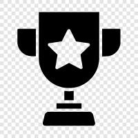 Achievement, Prize, Award, Trophy Hunter icon svg