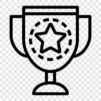 achievement, prize, merit, prizegiver icon svg