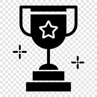 Achievement, Prize, Award, Achiever icon svg