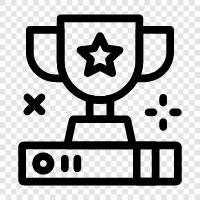 Achievement, Prize, Award, Reward icon svg