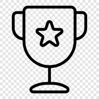 Achievement, Recognition, Honor, Fame icon svg