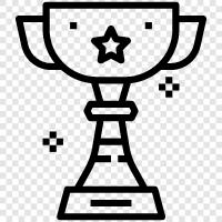 achievements, trophies, awards, prestige icon svg