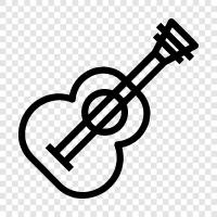 acoustic, electric, acoustic guitars, electric guitars icon svg