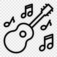 acoustic guitar, electric guitar, acousticelectric guitar, classical guitar icon svg