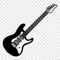 acoustic guitar, electric bass, acoustic bass, electric guitar amp icon svg