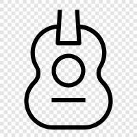 acoustic guitar, electric guitar, acoustic, electric icon svg