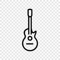 acoustic guitar, electric guitar, classical guitar, steel guitar icon svg