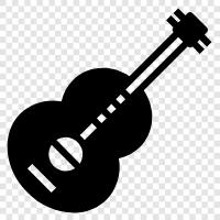 acoustic guitar, electric guitar, hollow guitar, acousticelectric guitar icon svg