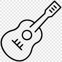 acoustic guitar, electric guitar, acousticelectric guitar, classical guitar icon svg