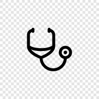 acoustic, doctor, heart, lungs icon svg