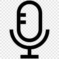 acoustic, microphone, condenser, noise icon svg