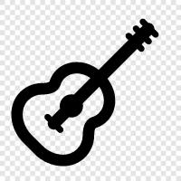 acoustic, electric, strings, guitar tabs icon svg