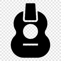 acoustic, electric, chords, tabs icon svg