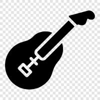 acoustic, nylon, strings, guitar amplifier icon svg