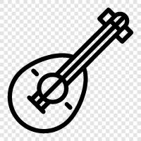 acoustic, electric, classical, steel icon svg