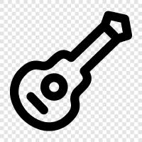 acoustic, blues, chords, classical icon svg