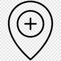 Add Location To icon svg