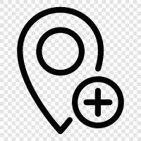 Add Location icon svg