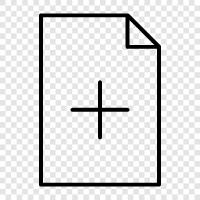 Add New Document, Add Document icon svg