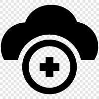 add to cloud, cloud storage, cloud storage service, cloud storage providers icon svg