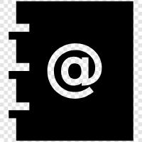 address book, address book software, contact book icon svg