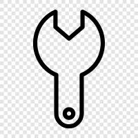 adjustable wrench, adjustable spanner, adjustable wrench set, adjustable ratchet wrench icon svg