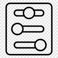 adjusting, fitting, measurement icon svg