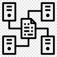 Verwaltung, Serverraum, Betriebssystem, Netzwerk symbol