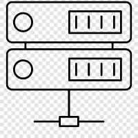 administration, security, rolebased access control, storage icon svg