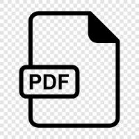 Adobe PDF, Acrobat, PDF Creator, PDF Reader icon svg