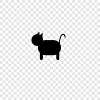 adopt, animal, black, brown icon svg