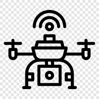 aerial, quadcopter, aerial photography, aerial videography icon svg